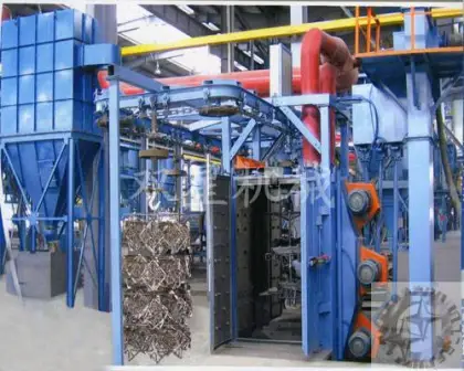 Overhead Rail Type Shot Blasting Abrator