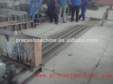 concrete H beam fence machine