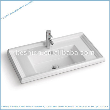 XB-G006 bath cabinet modern porcelain cabinet basin