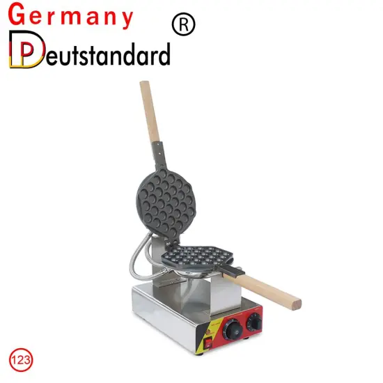 Electric bubble egg waffle maker with CE