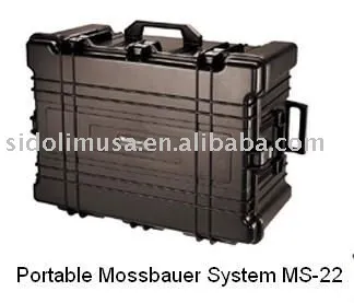 portable Mossbauer spectrometer system