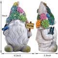 Estátuas de jardim gnome decoração ao ar livre