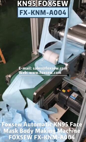 Automatic KN95 Face Mask Body Making Machine