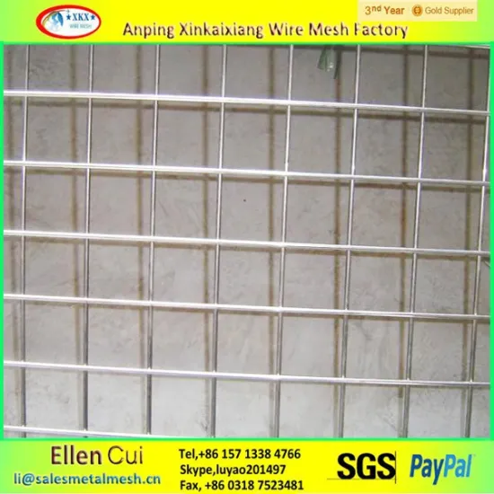China high quality black welded wire fence mesh panels(factory low price)