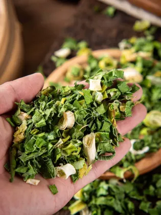 Natural Dehydrated Green Onion for Culinary Use