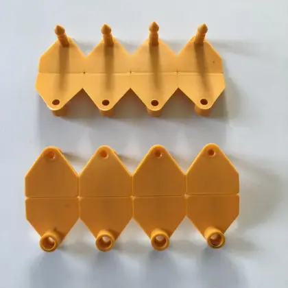 UV aditive ear tag animal ID sheep ear tag