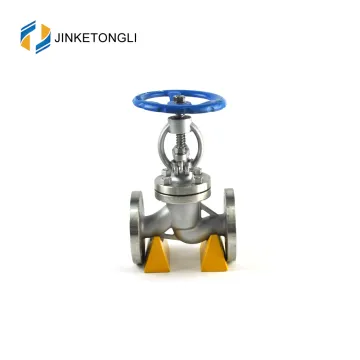 JKTLPJ008 threaded cast steel wcb globe valve