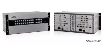 4K 4096*2160 Pixel HD1010 Seamless Modular and Scalable Matrix Switcher