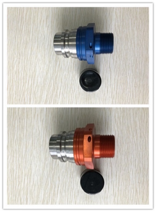 ISO16028 Quick Coupling FF5A Male Deep-Cyan