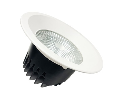 Perubahan CCT Dimmable LED Smart Recessed Downlight 10W 15W 20W 30W 40W COB LED DOURLIGHT DALI 0-10V
