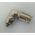 Air-Fluid Nickel-Plated Swivel Elbow Push in Fittings