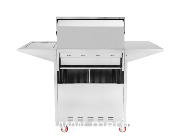 Height Adjustable Standing Grill
