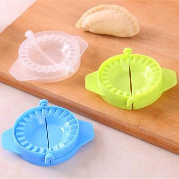 Stainless Steel Dumpling Wrapper Mold - Portable Kitchen Tool for Baking and Pastry