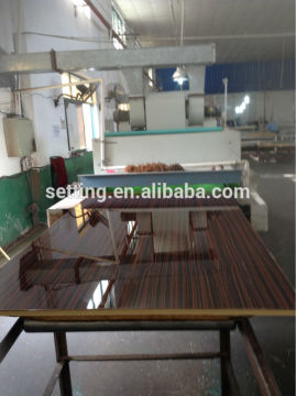 High gloss Decorative panel for kithen abinet --UV coated pvc mdf