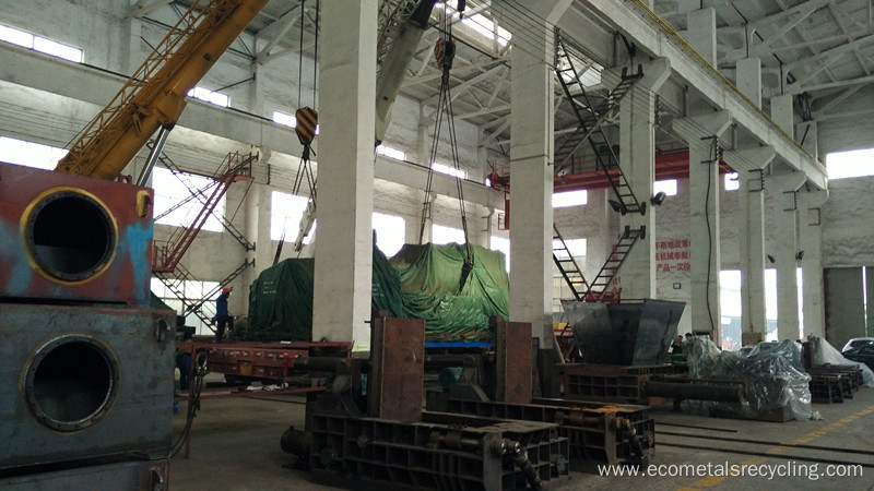 automatic waste car press hydraulic car baler