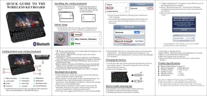 Portable Small Size Wireless Viryual Bluetooth Keyboard Case For Apple Iphone 5