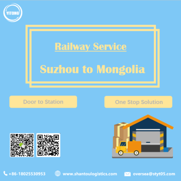 Envío ferroviario de Suzhou a Mongolia