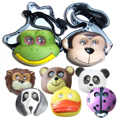 Animal Shaped LED Headlamp Christmas Light For Kids Toysmith Critter Lights