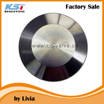 sanitary end cap for pipe fittings