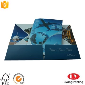 Paper file folder for office