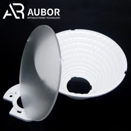 Transparent Plastic Scrub LED Lamp Light Dust Cover Plate for COB Lighting Accessories