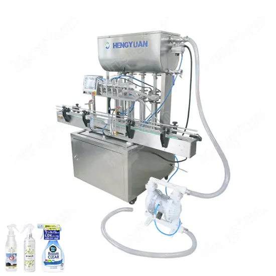 Automatic Pneumatic Piston Liquid Filling Machine for Air Freshener Spray Bottles
