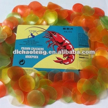 Colorful Prawn Cracker sea food snacks