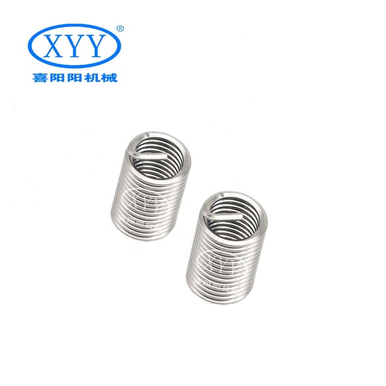 304 Stainless Steel Wire Thread Inserts M3*0.5*2.5D Fasteners Custom Size Screw