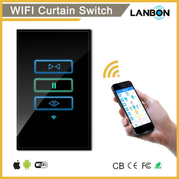 Lanbon L6-HS Series eletrical curtain controller phone control and rf remote control factory price
