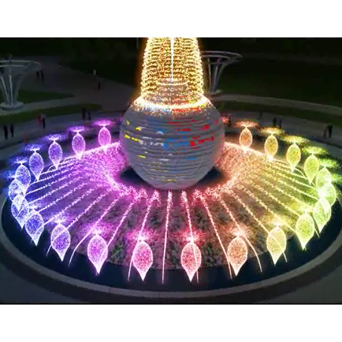 آؤٹ ڈور اسکوائر اطالوی باغ کا چشمہ