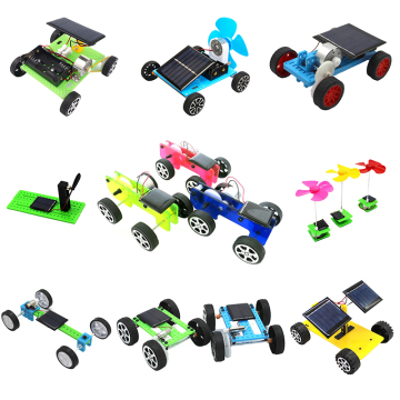 STEM Learning: Solar Fan Panels, Powered Cars, and Puzzle Kits for Kids' Science Education