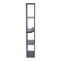 Four Layer Large Floor Lamp Wooden Frame