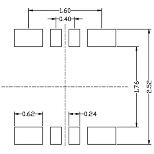 0.8 mm h0.75 placa a la placa conector