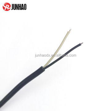 2 núcleos 22AWG Cable automotriz aislado de PVC con conectores chapados en estaño: ideal para conexiones de moto