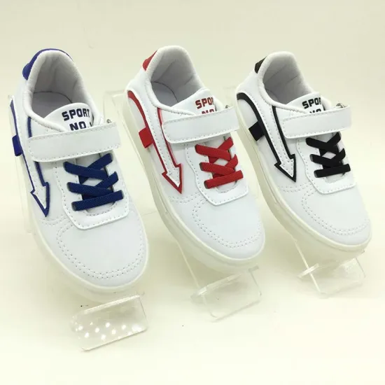 wholesale kids pu shoes boy casual shoes