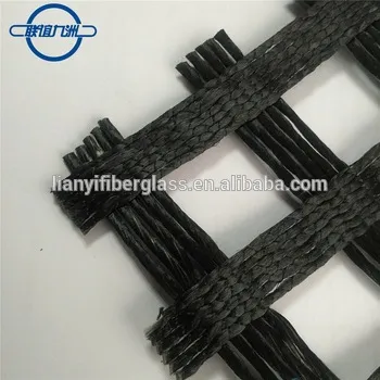 High Strength Warp Knitted Polyester Geogrid Road Construction Must Be Selected