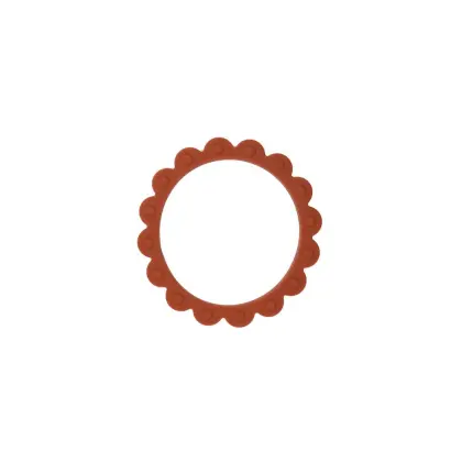 Silicone Flower Ring Molar Baby Teethers