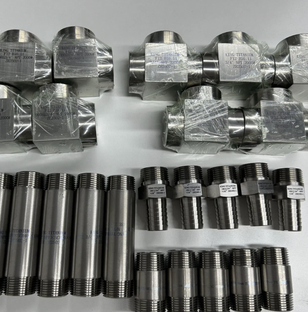 Corrosion resistant titanium connectors