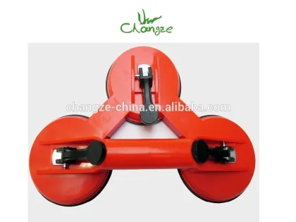 Three cup glass suction lifter