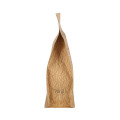 Eco Friendly Brown Paper Kraft Ziplock Coffee Bag Flat Bottom With Valve