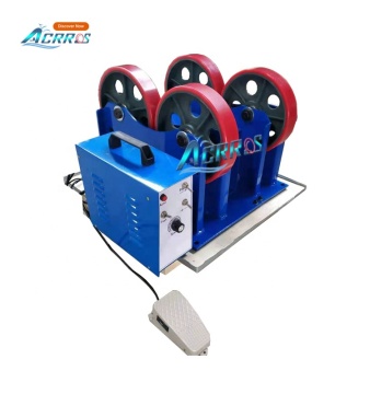 1000kg Lightweight Small Pipe Welding Rotator with Foot Pedal