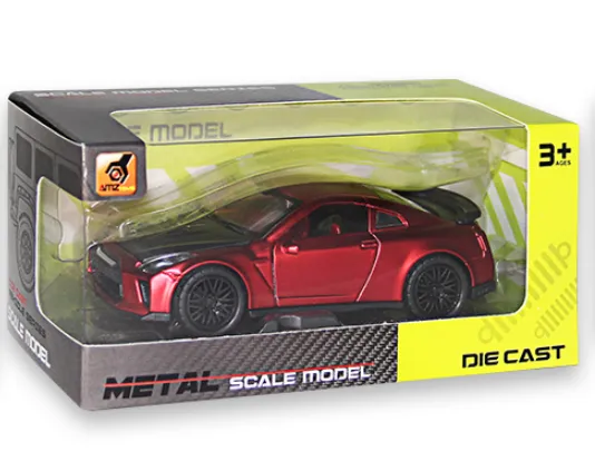 Customizable 1:36 Scale Pull-Back 3-Door Opened Metal Alloy Car Toy for Children