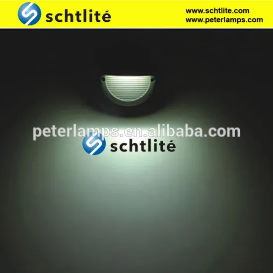 3W round outdoor led wall light IP65