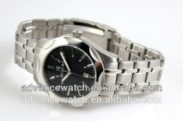 2017 wholesale watch man with japan quartz movement and waterproof watch