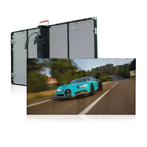 Transparent glass led display price