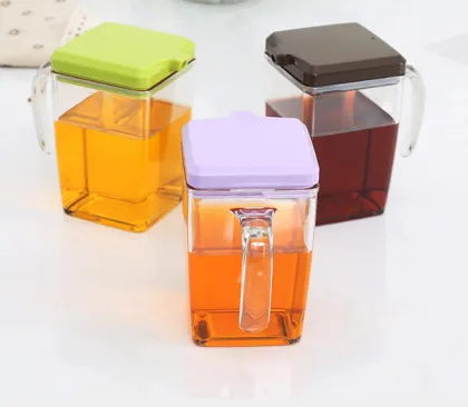 Plastic Vinegar Pot Set Olive Oil Bottle