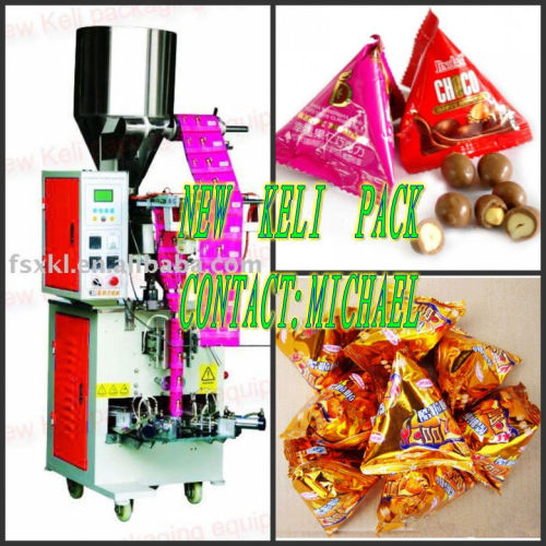 Nut chocolate Triangle packing machine