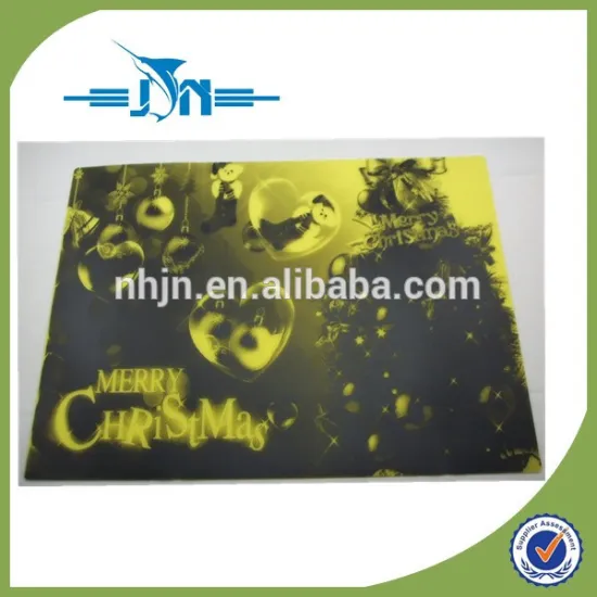 Eco-friendly silicone table mat soft silicone placemat