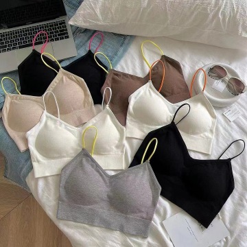 Trendy Wirefree Bra Camis and Crop Tops for Women's Comfortable Casual Wear