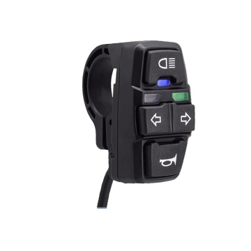 Wuxing DK336 Electric Bike Light and Horn Switch - 12V to 48V Compatibility
